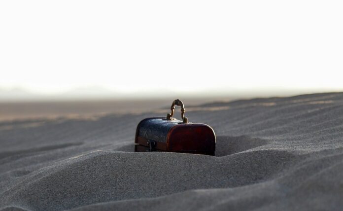 maleta no deserto